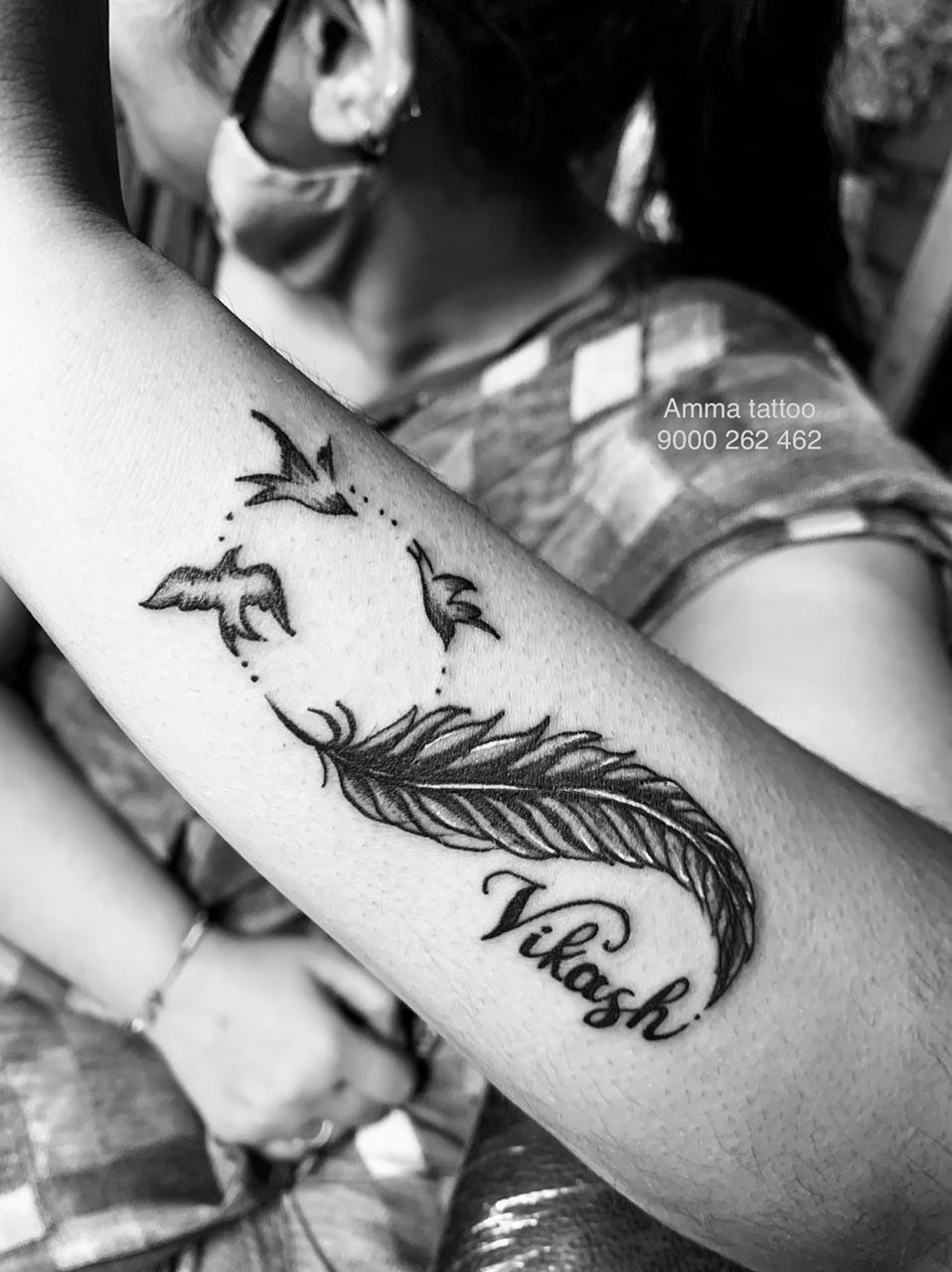 Appa amma tattoo design ❤️#tattoo #creativity #foryou #fyp #nyc #viral |  TikTok