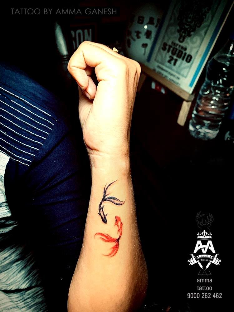 Amma name tattoo with flute | Tattoos, Love tattoos, Name tattoo